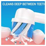 Cellena Replacement Toothbrush Heads Compatible with Oral B Pro 1000,Professional Clean,Gentle on Gums,Brush Head Refills Compatible with Oral B Braun Genius/Smart/Vitality Series,8 Pack