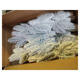 Small White Flocked Christmas Trees