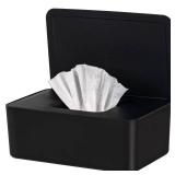 Baby Wipes Dispenser, Wipe Holder for Baby & Adult,Keeps Wet Tissue Fresh, Non-Slip Wipes Case, Flushable Wipe Container with Sealing Design Lid