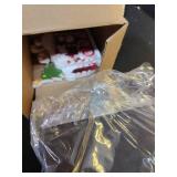 Alupssuc 3 Pcs Christmas Stocking Holders for Mantle, Christmas Stocking Hangers for Fireplace-Weighted Stocking Hooks for Mantel&Christmas Holiday Party Decoration-Candy Train