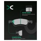 Ceramic Brake Pads Kits,SCITOO 4pcs Front Brakes Pads Set fit for 2005-2012 for Ford Escape,2005 2006 2008-2010 for Mazda Tribute,2005-2011 for Mercury Mariner