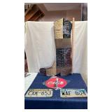 License Plate Collection & Coca-Cola Sign