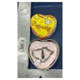 Brighton Shoe Charm Bracelet In Tin Case With Tags
