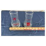 7up The Uncola Clear Glass Tumblers