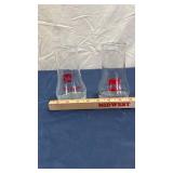 7up The Uncola Clear Glass Tumblers