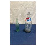 Coca-Cola & Pepsi Glass Bottles Set