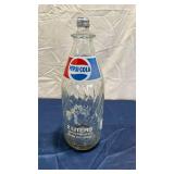 Coca-Cola & Pepsi Glass Bottles Set