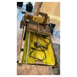 Ryobi Wet Tile Saw with Stand