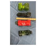 Avon Glass Vehicle Collection - Train and old car set