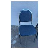 Navy Blue Stackable Banquet Chairs