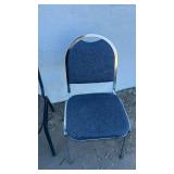 Navy Blue Stackable Banquet Chairs