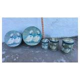 White Duck Winter Cookie Tin Set