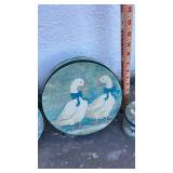 White Duck Winter Cookie Tin Set