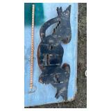 American Eagle Wall Art with Stars and Stripes hollowed foam