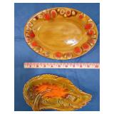 California USA 594 Drip Glaze Decorative Plate