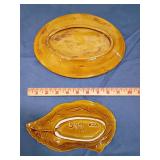 California USA 594 Drip Glaze Decorative Plate