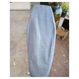 Metal Ironing Board with Blue Cover