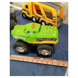 Monster Truck Toy Lot - Ram 1500, Crocodile & Car Carrier