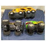 Monster Truck Toy Lot - Ram 1500, Crocodile & Car Carrier