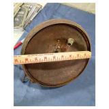 1940s Industrial Metal Desk Lamp