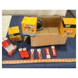 CAT Equipment Parts & Autolite Spark Plugs Lot