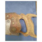 Hand Saw machete and square