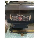 1949 Singer Sewing Machine with Case - Model BAJ3-8