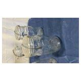 Clear Glass Electrical Insulators Collection