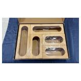 Aptliving Bamboo Food Storage Organizer Set