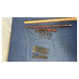 Old Wood Drill Bit Collection