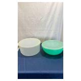 Two Tupperware large containers Tupperware brand