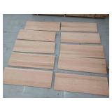 Stair Treads, Oak, 10 Pcs, 36 Inches Wide