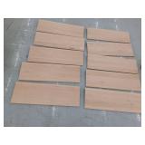 Stair Treads, Oak, 10 Pcs, 36 Inches Wide