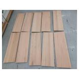 Stair Treads, Oak, 10 Pcs, 36 Inches Wide
