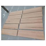 Stair Treads, Oak, 10 Pcs, 42 Inches Wide