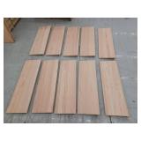 Stair Treads, Oak, 10 Pcs, 36 Inches Wide