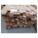 756 Sq Ft Of Red Oak Hardwood Flooring