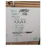 756 Sq Ft Of Oak Hardwood Flooring