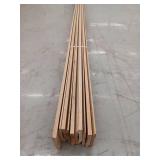 10 Pieces Oak Base, 8ft L x 2.75 H (80 Linear Feet)