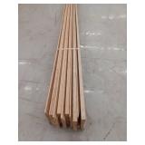 10 Pieces Oak Base, 8ft L x 2.75 H (80 Linear Feet)