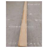 10 Pieces Oak Base, 8ft L x 2.75 H, 80 Linear Feet