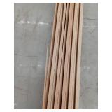 10 Pieces Oak Base, 8ft L x 2.75 H, 80 Linear Feet