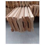 10 Pieces Oak Base, 8ft L x 2.75 H, 80 Linear Feet