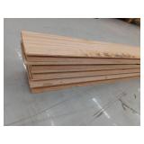10 Pieces Oak Base, 8ft L x 2.75 H, 80 Linear Feet