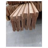 10 Pieces Oak Base, 8ft L x 2.75 H, 80 Linear Feet