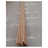 10 Pieces Oak Base, 8ft L x 2.75 H, 80 Linear Feet