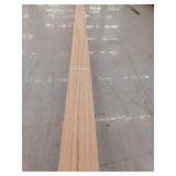 10 Pieces Oak Base, 8ft L x 2.75 H, 80 Linear Feet