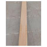 10 Pieces Oak Base, 8ft L x 2.75 H, 80 Linear Feet