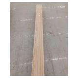 10 Pieces Oak Base, 8ft L x 2.75 H, 80 Linear Feet