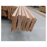 10 Pieces Oak Base, 8ft L x 2.75 H, 80 Linear Feet